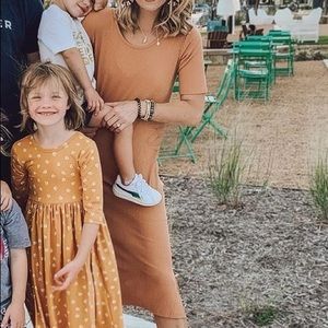 Plain Jane ribbed long dress